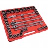 Kennedy KEN5828740K 3/4" SQ DR MM/INCH Socket Set of 36pcs