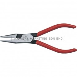 Kennedy KEN5583140K Electrician Flat Nose Plier with Notched Wire Cutter