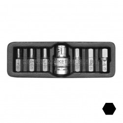 Yato YT-0412 Hex Screwdriver Bit Set of 7pcs