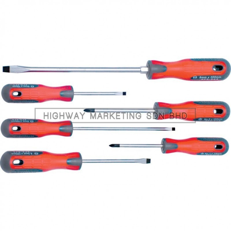 Kennedy KEN5725970K Pro-Torq Screwdriver Set of 6pcs Kennedy KEN5725970K Pro-Torq Screwdriver Set of 6pcs