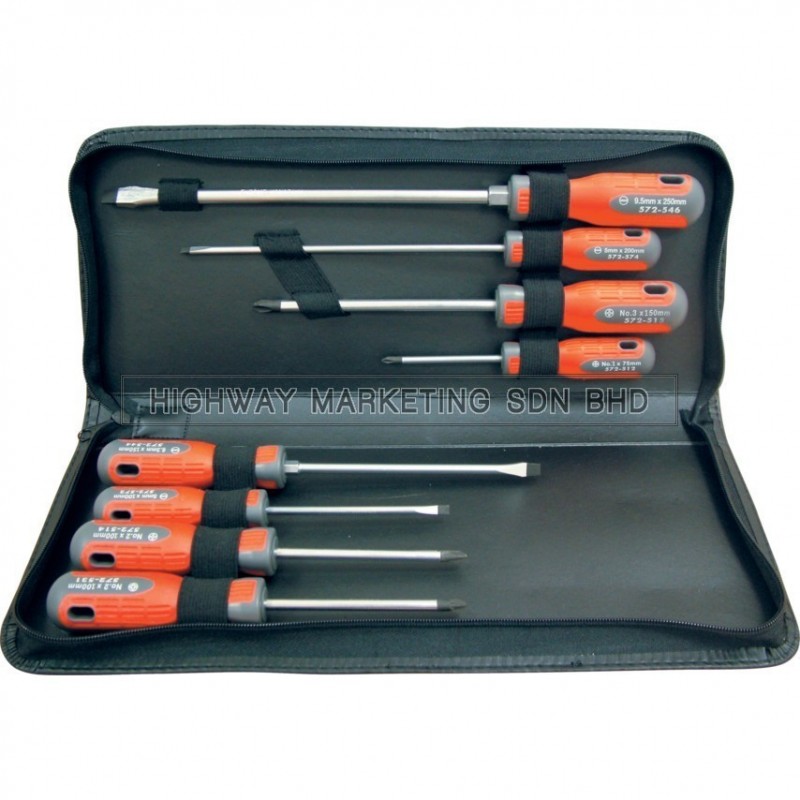 Kennedy KEN5725990K Pro-Torq Screwdriver Set of 8pcs Kennedy KEN5725990K Pro-Torq Screwdriver Set of 8pcs