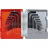 Kennedy KEN6011060K Metric/Inch Hexagon Key Set of 20pcs