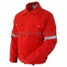 Supersonic Safety Reflective Workwear Jacket Red
