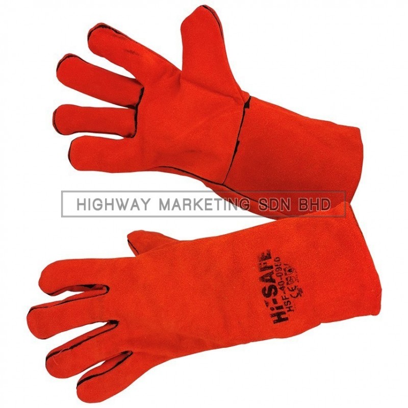 Hi-Safe HSF-40-0950 Full Leather Welding Glove