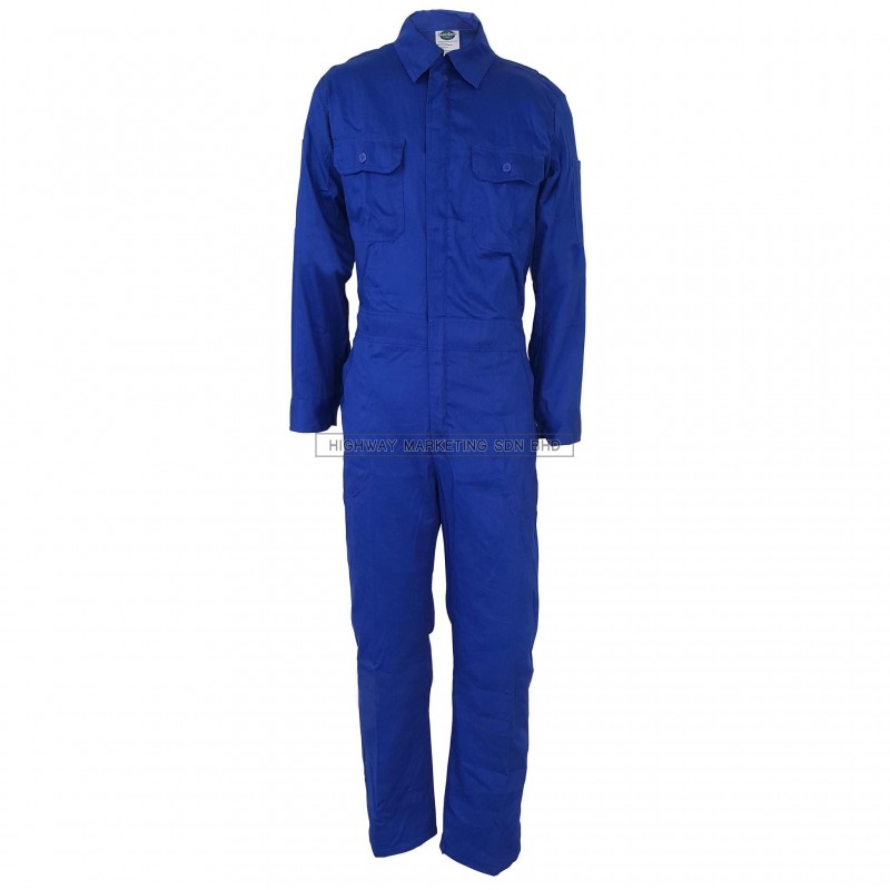 Supersonic Safety Non-Reflective Coverall Light Blue