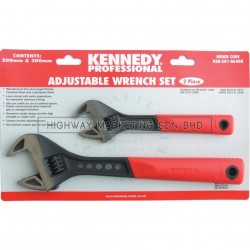 Kennedy KEN5010640K Twin Pack Cushion Grip Adjustable Wrenches