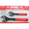 Kennedy KEN5010640K Twin Pack Cushion Grip Adjustable Wrenches