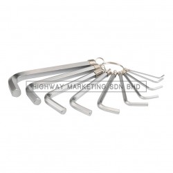 Yato YT-0504 1.5-10mm Hex Key Set of 10pcs