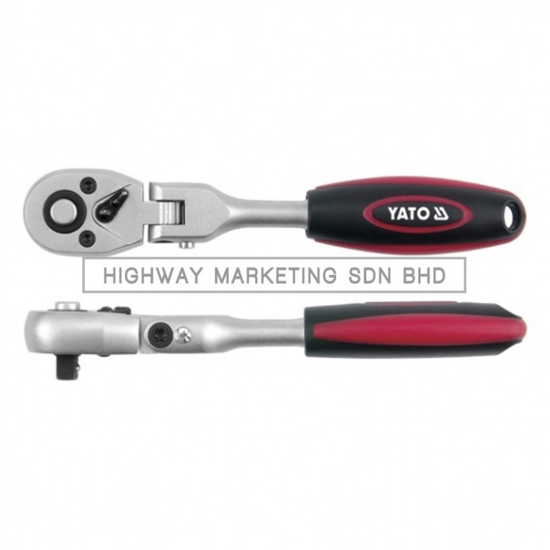 Yato YT-0327 1/2" Quick Release Articulated Ratchet Handle