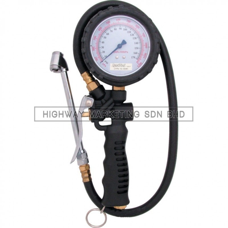 Dynatool DYN-10-3046 Heavy Duty Dial Type Tyre Inflator Dynatool DYN-10-3046 Heavy Duty Dial Type Tyre Inflator