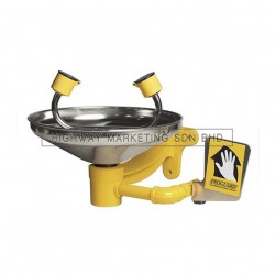 Proguard PG 5050 SS Wall Mounted Eyewash with Stainless Steel Bowl - 1