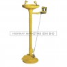 Proguard PG 5070 Pedestal Mounted ABS Bowl Emergency Eyewash with Foot Pedal - 1