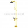 Proguard PG 10022 SS S/S Bowl Combination Emergency Shower And Eyewash with Foot Pedal - 1