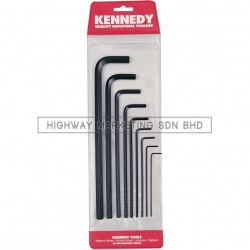 Kennedy KEN6015970K 1.5-10mm Long Arm hexagon Wrench Set of 9pcs - 1