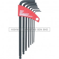 Kennedy KEN6024570K 1.5-6mm L-Wrench Ball Driver Set of 7pcs - 1
