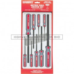 Kennedy KEN6022590K 1.5-10mm Hexagon Ball Driver Set of 9pcs - 1