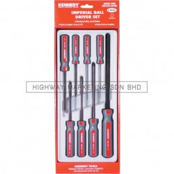 Kennedy KEN6022640K 1/64"-3/8" Hexagon Ball Driver Set of 8pcs - 1