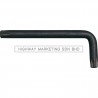 Kennedy L-Wrench Torx Key T6-T55