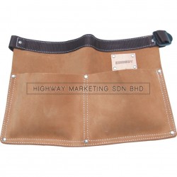 Kennedy KEN5933240K Tan Leather Nail Pouches 2-Pocket