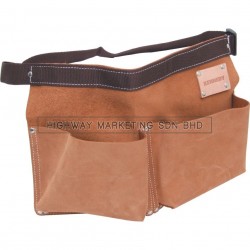 Kennedy KEN5933340K Suede Leather Nail Pouch 2-Pocket