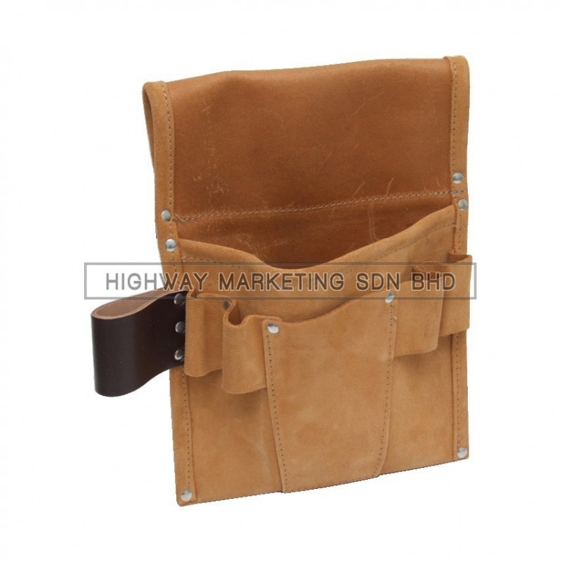 Kennedy Suede 2-Pocket 5-Loop Nail & Tool Pouch Kennedy Suede 2-Pocket 5-Loop Nail & Tool Pouch