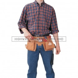 Kennedy 10-Pocket 2-Loop Medium Tool & Nail Pouch