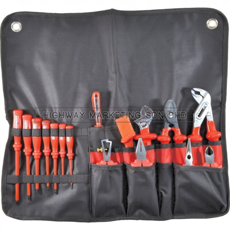 Kennedy Tool Toll 20-Pocket Elastic Toolholder With Handle