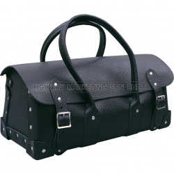 Kennedy 16"/21" Barn Type Black Leather Tool Bag