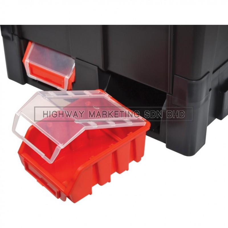 Kennedy KEN5932810K 12" Toolbox with 4 Organisers & Tote Tray