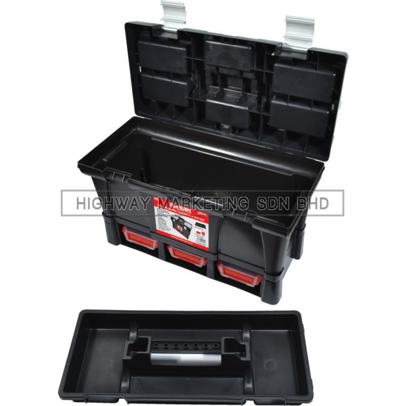 Kennedy KEN5932360K 20" Toolbox with 9 Organisers & Tote Tray