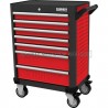 Kennedy KEN5942340K Red-28" 7 Drawer Roller Cabinet