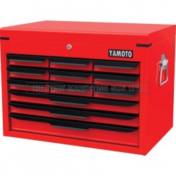 Yamoto YMT5941520K Red-26" 12 Drawer Top Chest