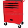 Yamoto YMT5941600K Red-27" 3 Drawer Roller Cabinet
