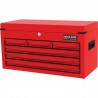 Senator SEN5941660K Red-27" 6 Drawer Top Chest