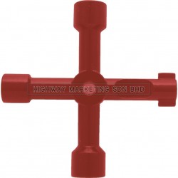 Kennedy KEN5886060K Multi-Purpose 4-Way Key