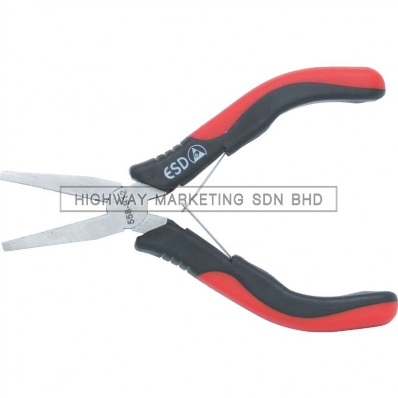 Kennedy KEN5589120K Pro-Torq ESD Flat Nose Plier