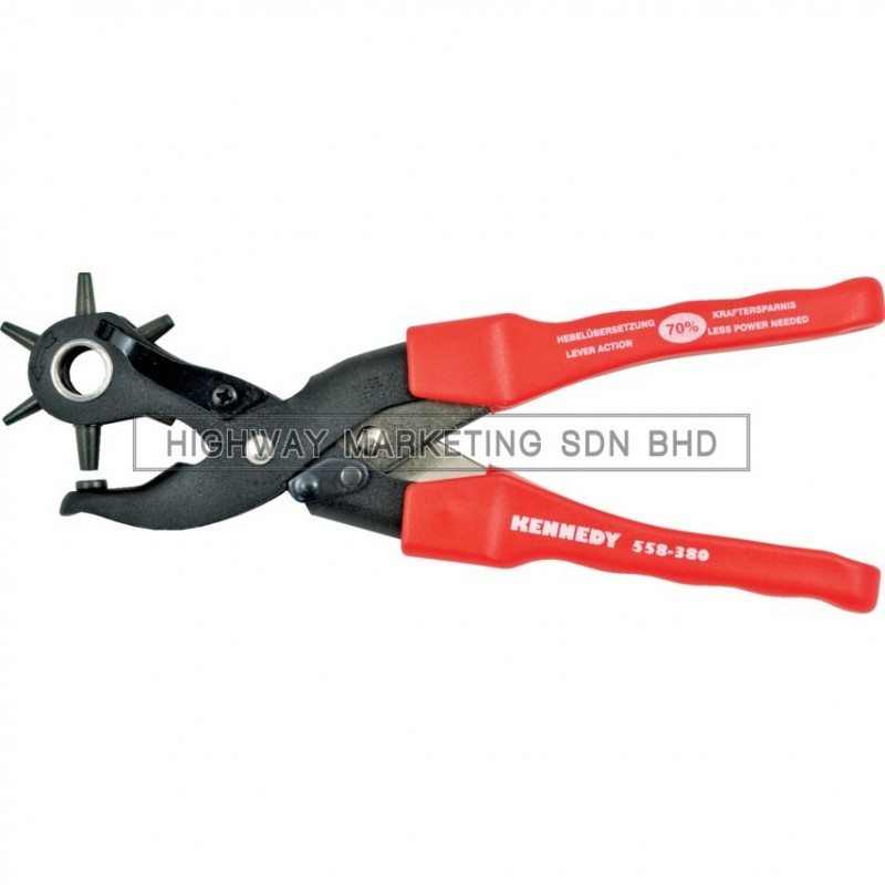Kennedy KEN5583800K 270mm Heavy Duty Revolving Punch Plier Kennedy KEN5583800K 270mm Heavy Duty Revolving Punch Plier