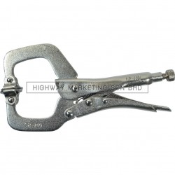 Kennedy 0-400mm Locking C-Clamp With Swivel Tips