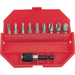Kennedy KEN5736550K Tri-Wing Screwdriver Bit Set of 10pcs