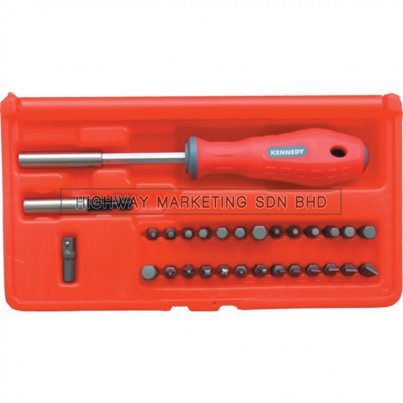 Kennedy KEN5736450K Engineers Screwdriver Bit Set of 29pcs Kennedy KEN5736450K Engineers Screwdriver Bit Set of 29pcs