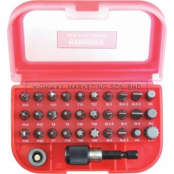Kennedy KEN5736320K Mechanics Screwdriver Bit Set of 32pcs