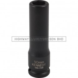 Kennedy 3/8" SQ DR 7-21mm 6PT Deep Length Impact Socket