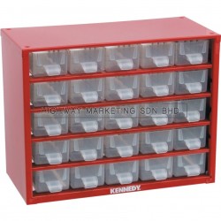 Kennedy KEN5935120K 25 Drawers Small Parts Storage Cabinet