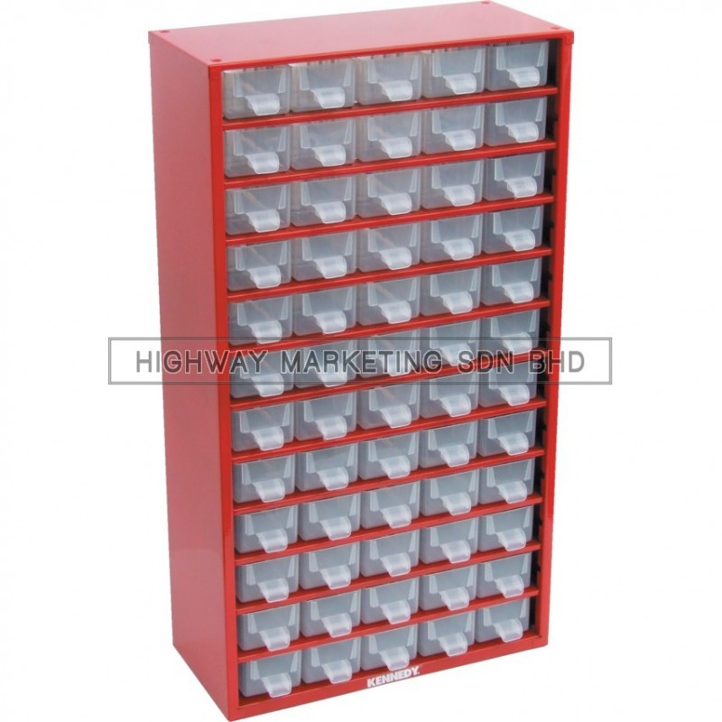Kennedy KEN5935220K 60 Drawers Small Parts Storage Cabinet