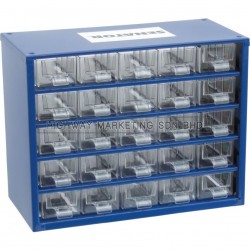 Senator SEN5935120K 25 Drawers Small Parts Storage Cabinet