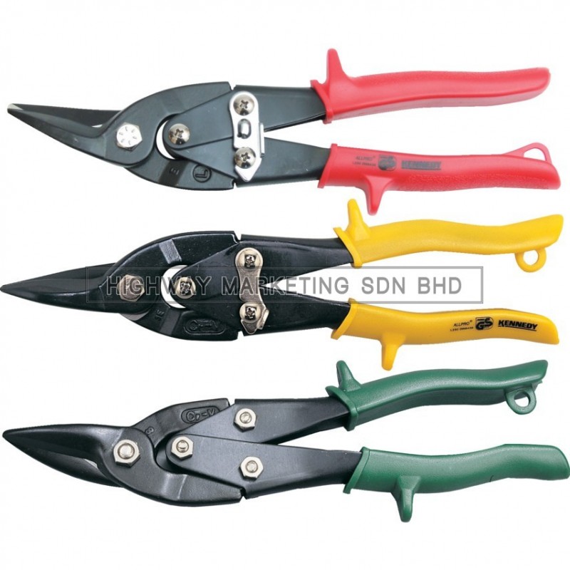 Kennedy KEN5912240K Aviation Snips Set of 3pcs Kennedy KEN5912240K Aviation Snips Set of 3pcs
