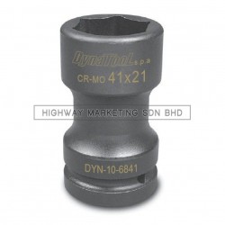 Dynatool DYN-10-6841 1" SQ DR 41x21mm Combination Budd Wheel Socket