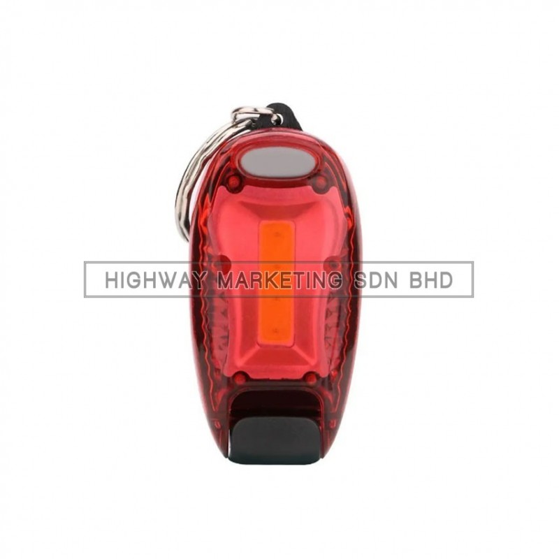 Hi-Safe HSF-40-2045-RED LED Blinker with Clip COB Backpack Lamp