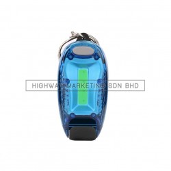 Hi-Safe HSF-40-2045-BLUE LED Blinker with Clip COB Backpack Lamp