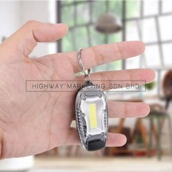 Hi-Safe HSF-40-2045-WHITE LED Blinker with Clip COB Backpack Lamp